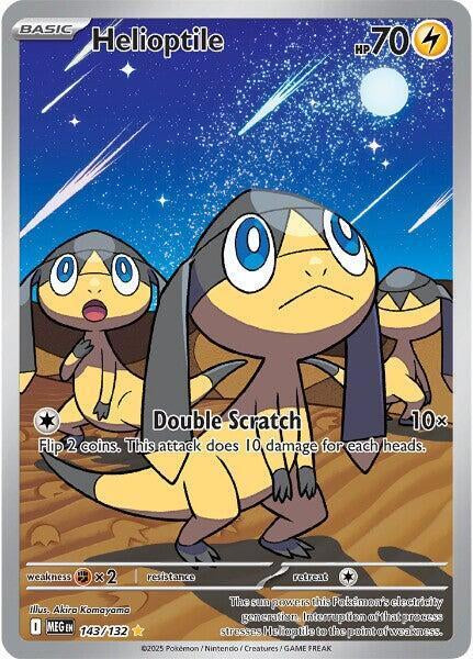 HELIOPTILE 143/132 (POKEMON MEGA EVOLUTION) (usagé)