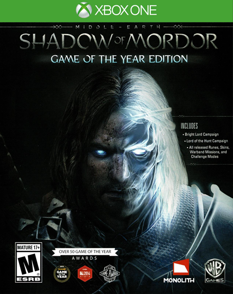 MIDDLE EARTH SHADOW OF MORDOR GAME OF THE YEAR EDITION (usagé)