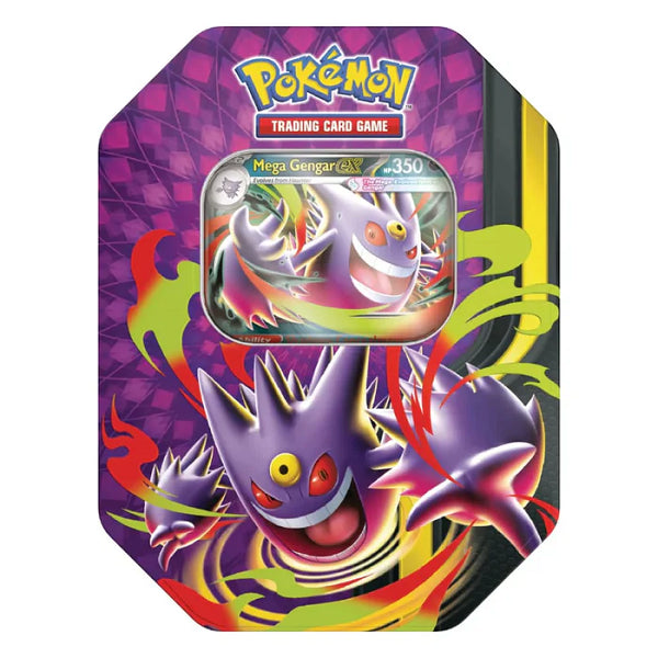 MEGA MOONLIT TIN MEGA GENGAR EX (POKEMON) (usagé)