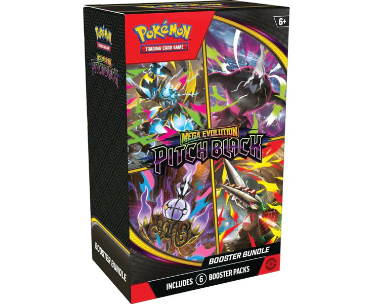 MEGA EVOLUTION PITCH BLACK BOOSTER BUNDLE (POKEMON) (usagé)