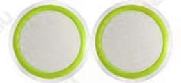 THUMBSTICK JOYSTICK CONTROLLER CLEAR YELLOW 2 PACK (XBOX SERIES / XBOX ONE / PS4 / PS5 / SWITCH PRO) (usagé)