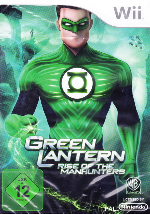 GREEN LANTERN RISE OF THE MANHUNTERS (COMPLETE IN BOX) (usagé)