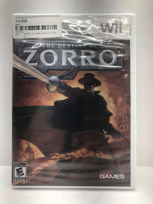 DESTINY OF ZORRO (BRAND NEW / SEALED)