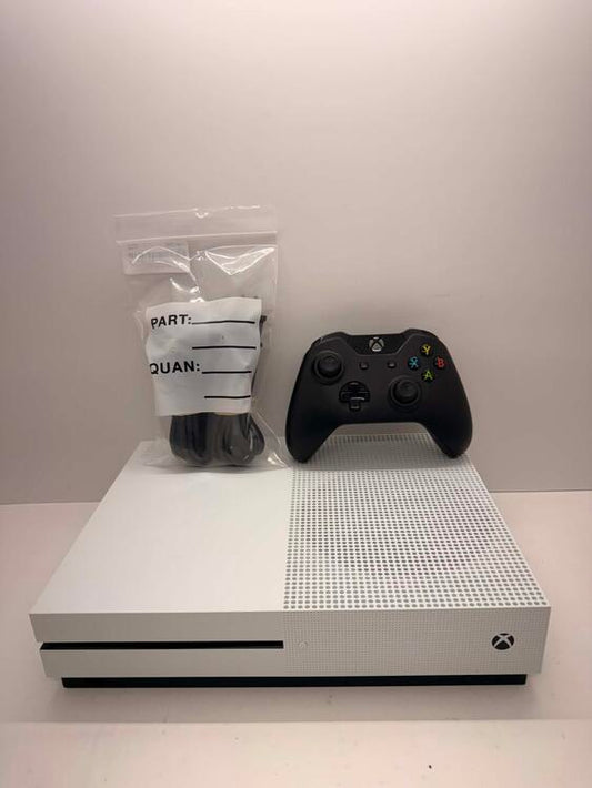 XBOX ONE S WHITE - 500GB + 1 CONTROLLER (usagé)