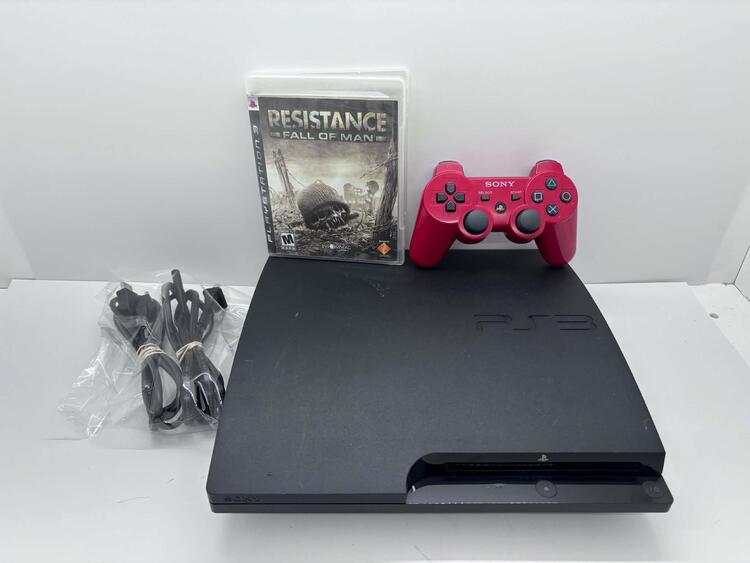 PLAYSTATION 3 MODEL 2 BLACK - 320GB + 1 CONTROLLER + 1 GAME