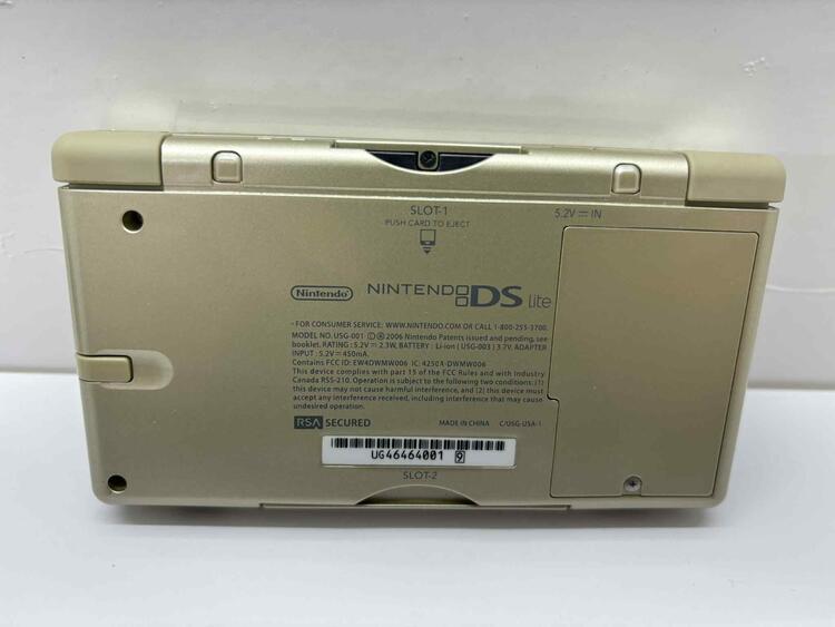 NINTENDO DS LITE GOLD ZELDA LIMITED EDITION