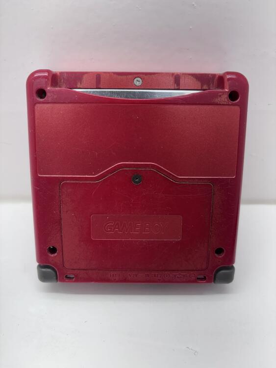 GAMEBOY ADVANCE SP RED FLAME (AGS-001) ** DAMAGED (usagé)