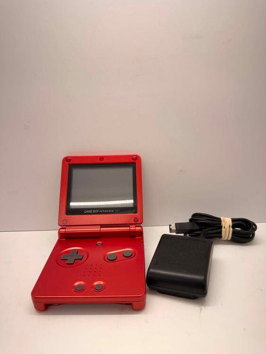 GAMEBOY ADVANCE SP RED FLAME (AGS-001) (usagé)