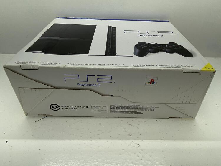 PLAYSTATION 2 MODEL 2 BLACK