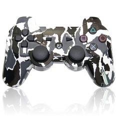 CONTROLLER WIRELESS ARCTIC CAMO JOBBER (PS3) (usagé)