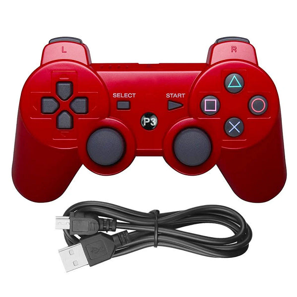 CONTROLLER RED JOBBER + CABLE (PS3) (usagé)