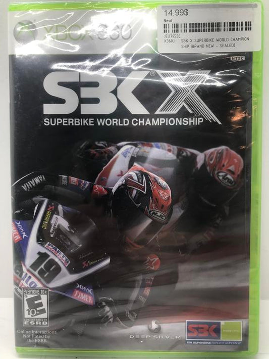 SBK X SUPERBIKE WORLD CHAMPIONSHIP (BRAND NEW / SEALED)