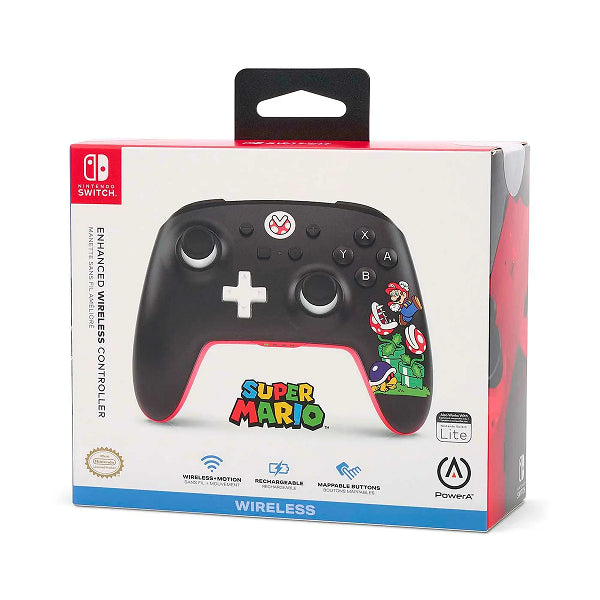 ENHANCED WIRELESS CONTROLLER MARIO MAYHEM (SWITCH) (usagé)