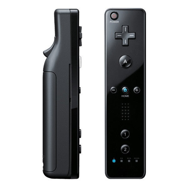 CONTROLLER REMOTE BLACK NINTENDO (Wii) (usagé)