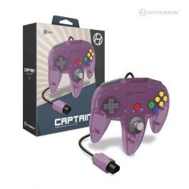 CONTROLLER CLEAR PURPLE JOBBER (N64) (usagé)