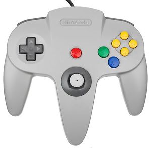 CONTROLLER GREY NINTENDO - NEW JOYSTICK (N64) (usagé)