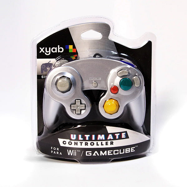 CONTROLLER SILVER JOBBER (GAMECUBE) (usagé)