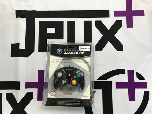 CONTROLLER BLACK NINTENDO (BRAND NEW / SEALED) (GAMECUBE) (usagé)
