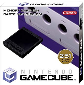 MEMORY CARD 16MB / 251 BLOCKS NINTENDO (GAMECUBE) (usagé)