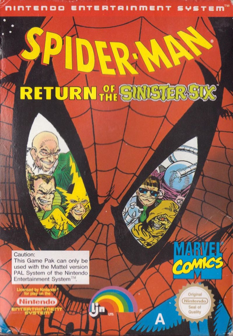 SPIDER-MAN RETURN OF THE SINISTER SIX (LABEL DAMAGED) (usagé)