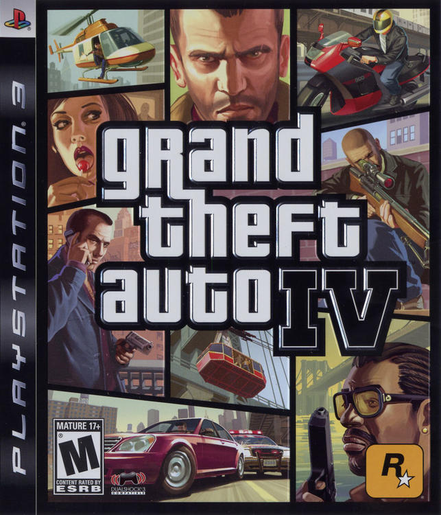GRAND THEFT AUTO IV (COMPLETE IN BOX) (usagé)