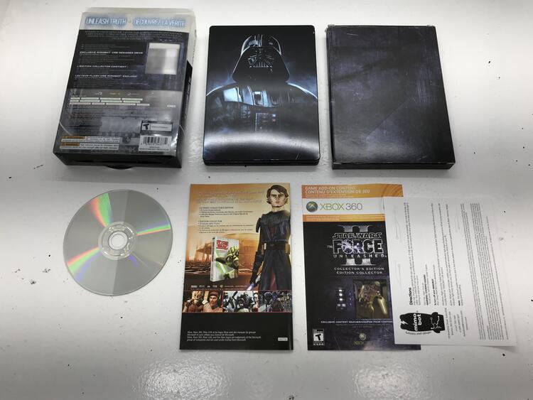 STAR WARS THE FORCE UNLEASHED II COLLECTORS EDITION (COMPLETE IN BOX)