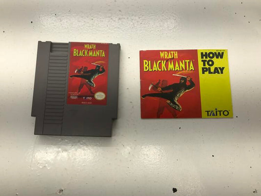 WRATH OF THE BLACK MANTA (WITH MANUAL) (usagé)
