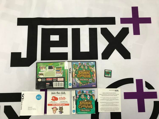 ANIMAL CROSSING WILD WORLD (COMPLETE IN BOX) (usagé)