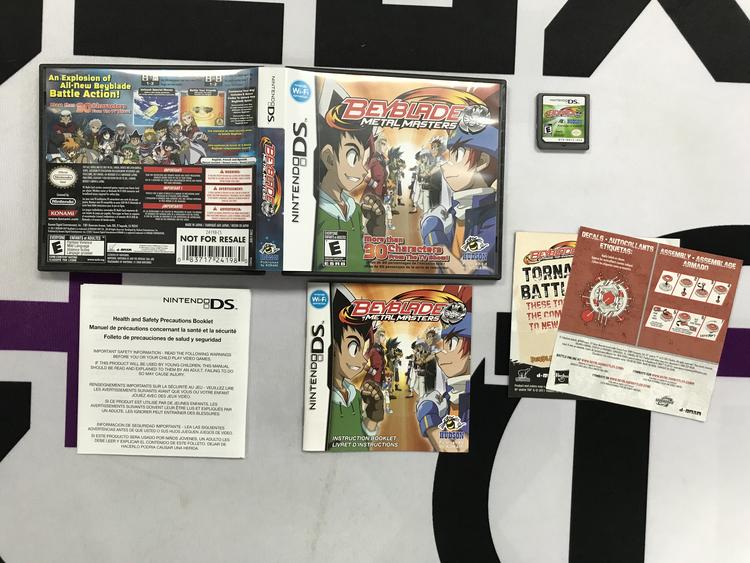 BEYBLADE METAL MASTERS (COMPLETE IN BOX) (usagé)