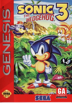 SONIC THE HEDGEHOG 3 (COMPLETE IN BOX) (usagé)