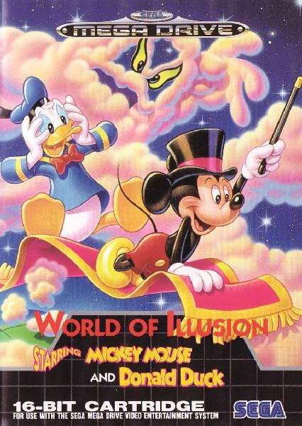 WORLD OF ILLUSION STARRING MICKEY MOUSE & DONALD DUCK (usagé)