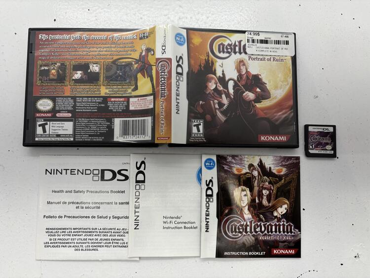 CASTLEVANIA PORTRAIT OF RUIN (COMPLETE IN BOX) (usagé)