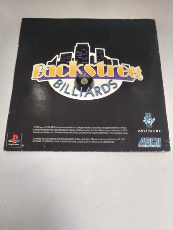 BACKSTREET BILLIARDS (COMPLETE IN BOX) (usagé)