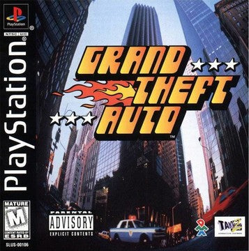 GRAND THEFT AUTO (COMPLETE IN BOX / NO MAP AND POSTER)