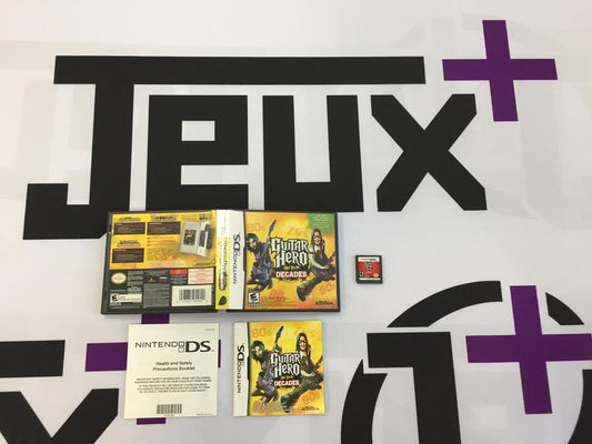 GUITAR HERO ON TOUR DECADES GAME ONLY (COMPLETE IN BOX)