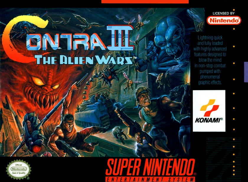 CONTRA III THE ALIEN WARS