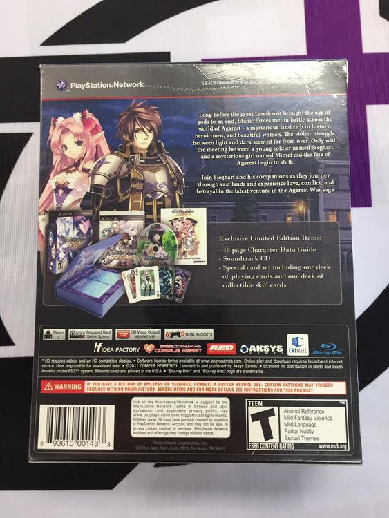 RECORD OF AGAREST WAR ZERO LIMITED EDITION (COMPLETE IN BOX)