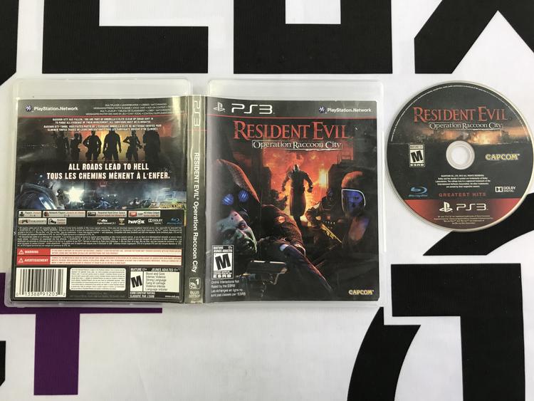 RESIDENT EVIL OPERATION RACCOON CITY GREATEST HITS (WITH BOX)
