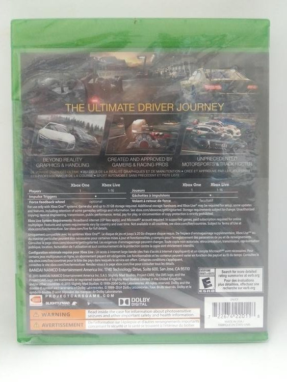 PROJECT CARS