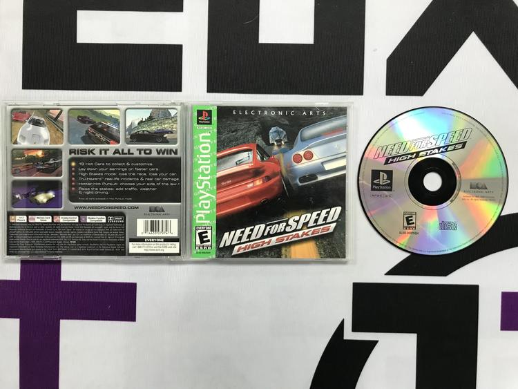 NEED FOR SPEED HIGH STAKES GREATEST HITS (COMPLETE IN BOX)