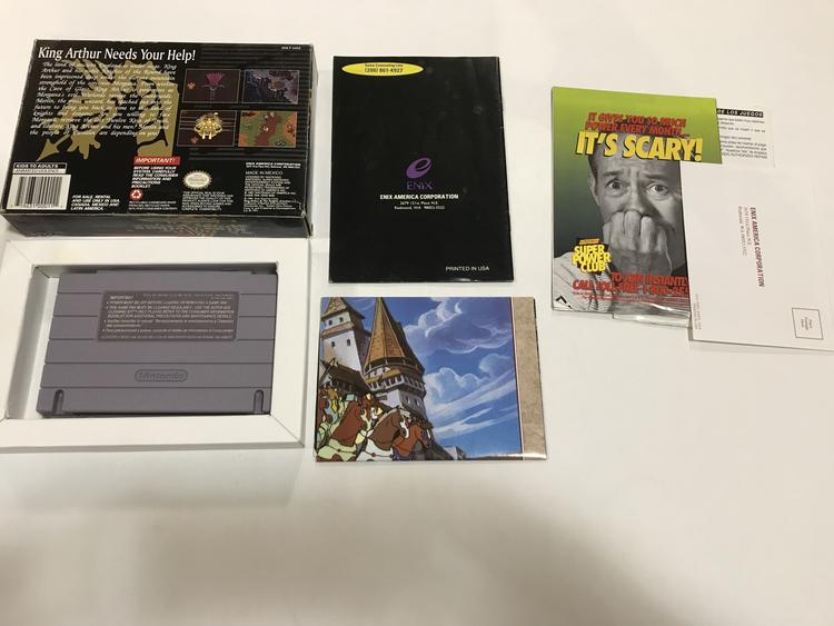 KING ARTHUR & THE KNIGHTS OF JUSTICE (COMPLETE IN BOX) (usagé)