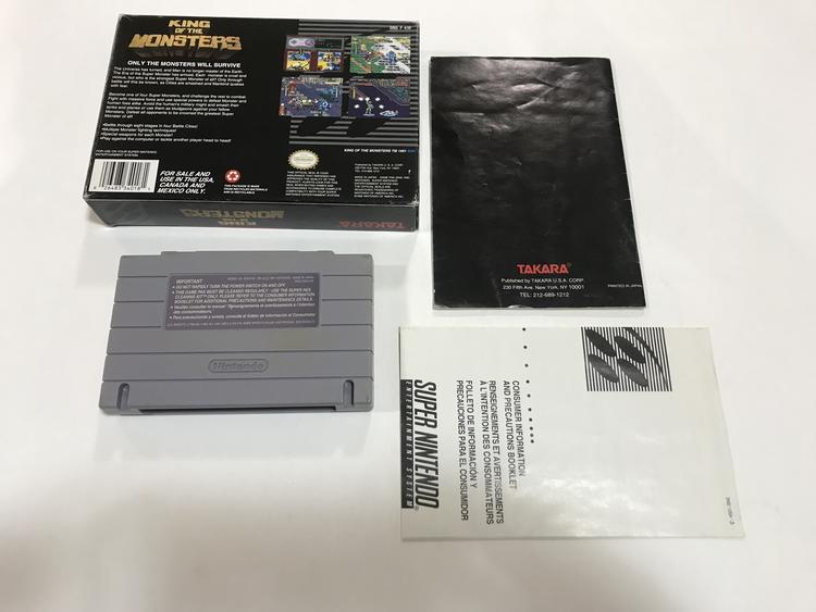 KING OF THE MONSTERS (COMPLETE IN BOX)