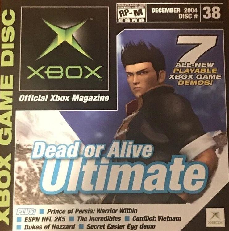OFFICIAL XBOX MAGAZINE DEMO DISC 38 (WITH BOX)