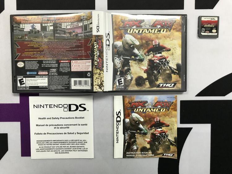 MX VS. ATV UNTAMED (COMPLETE IN BOX) (usagé)