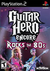 GUITAR HERO ENCORE ROCKS THE 80'S (COMPLETE IN BOX)