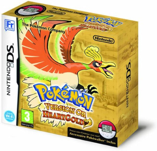 POKEMON HEARTGOLD VERSION POKEWALKER BUNDLE PAL EDITION (COMPLETE IN BOX)