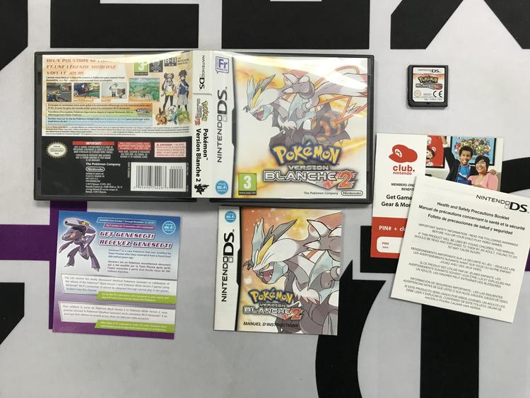 POKEMON VERSION BLANCHE 2 PAL EDITION (COMPLETE IN BOX)