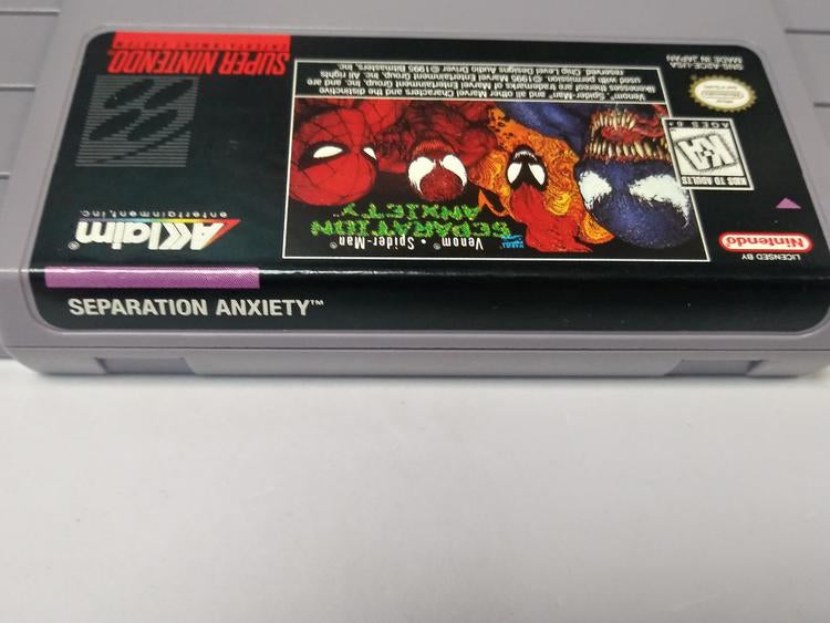 SPIDER-MAN VENOM SEPARATION ANXIETY (COMPLETE IN BOX) (usagé)