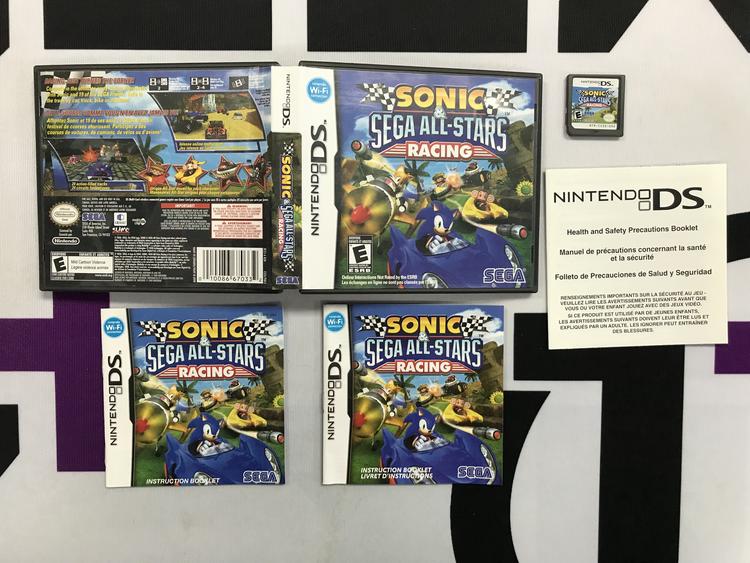 SONIC & SEGA ALL-STARS RACING (COMPLETE IN BOX) (usagé)