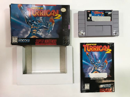 SUPER TURRICAN 2 (COMPLETE IN BOX) (usagé)